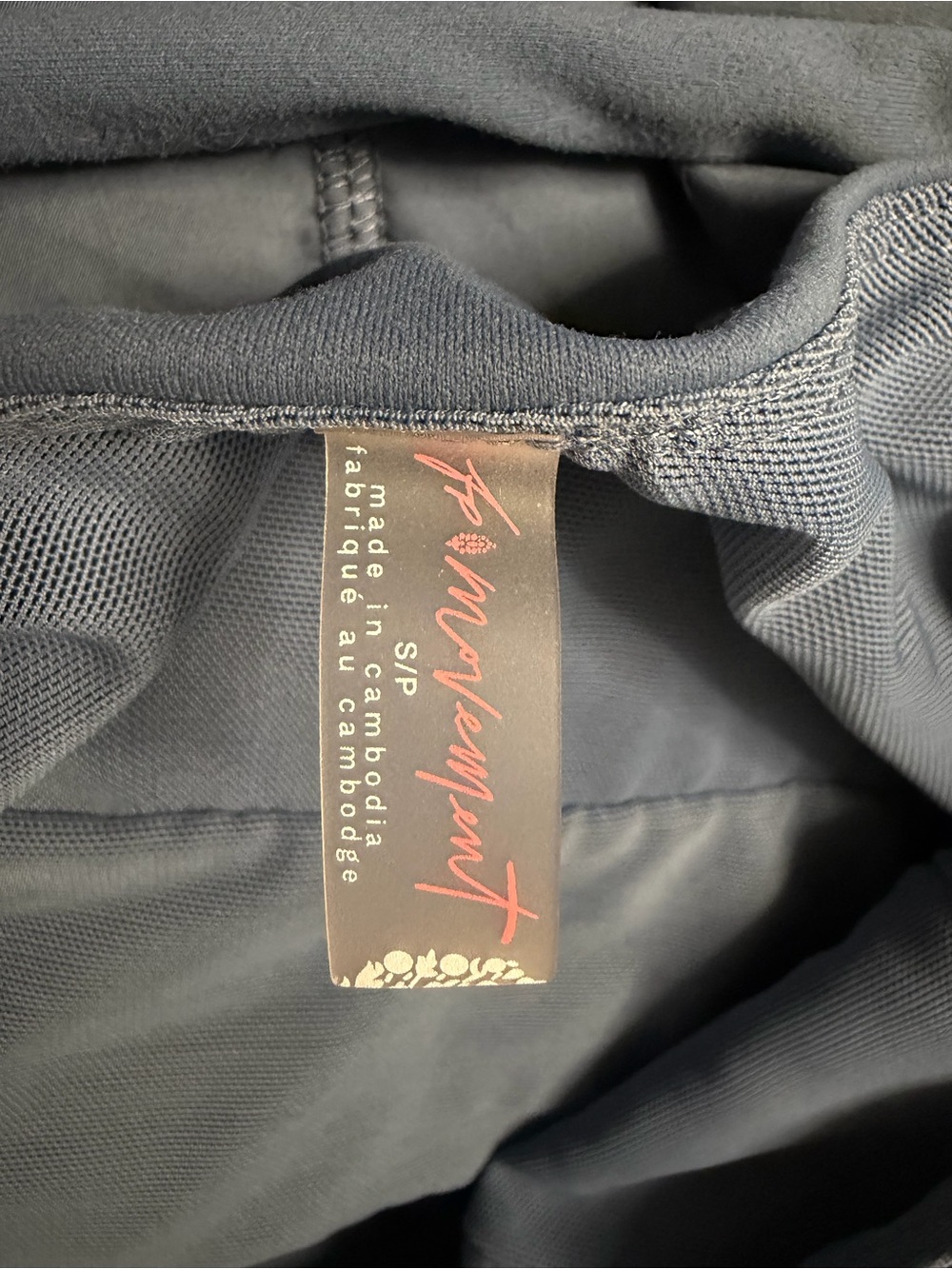FP Movement Navy Active Dress with Crossback - Picture 3 of 4